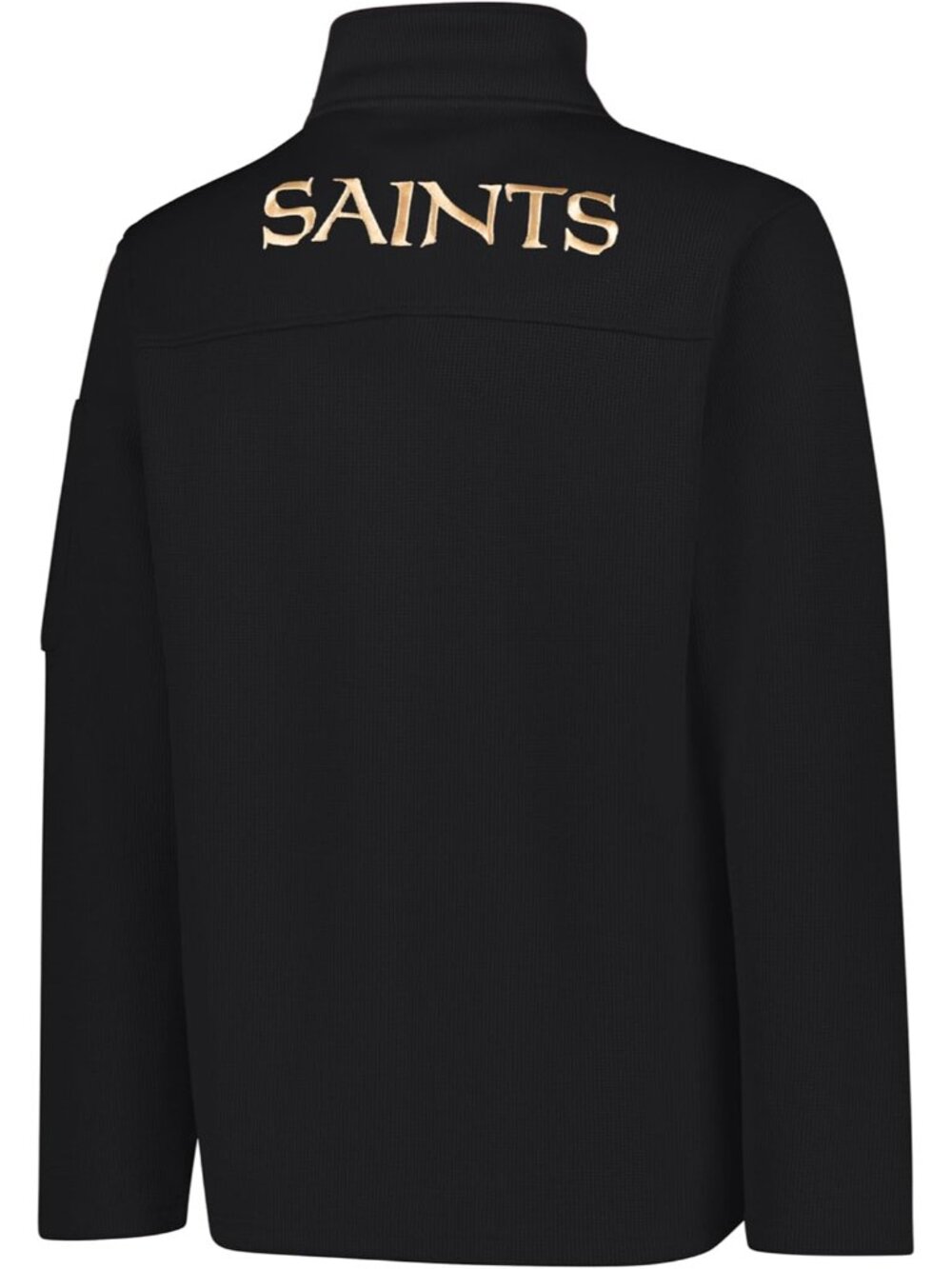 Men's NFL Official Super Soft Quarter-Zip Sweatshirt with Zipper Pockets - Picture 3 of 6